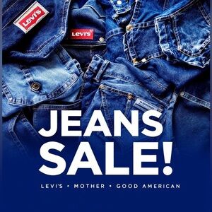 Jeans sale, Levi’s, good American, mother & more